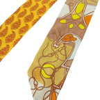 Hermes Ribbon Scarf Twill Multicolor Silk 100% Comp de Fouet AU Bloc — view 3