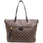 Louis Vuitton Jena MM Damier Brown Gold Shoulder Bag