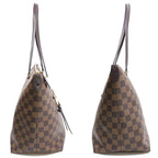 Louis Vuitton Jena MM Damier Brown Gold Shoulder Bag — view 3