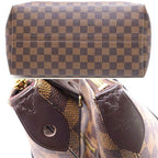 Louis Vuitton Jena MM Damier Brown Gold Shoulder Bag — view 5