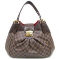 Louis Vuitton Sistine GM Damier Brown Gold Shoulder Bag