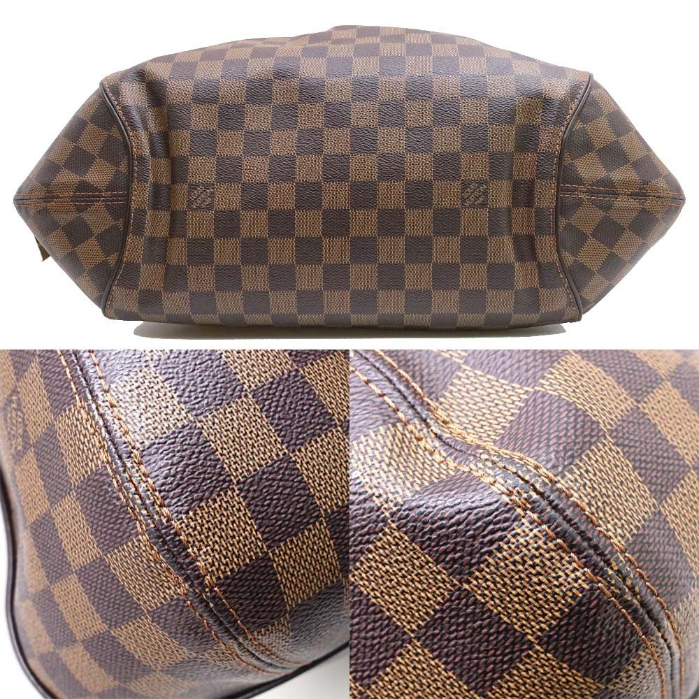 Louis Vuitton Sistine GM Damier Brown Gold Shoulder Bag — view 4