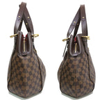 Louis Vuitton Sistine GM Damier Brown Gold Shoulder Bag — view 3