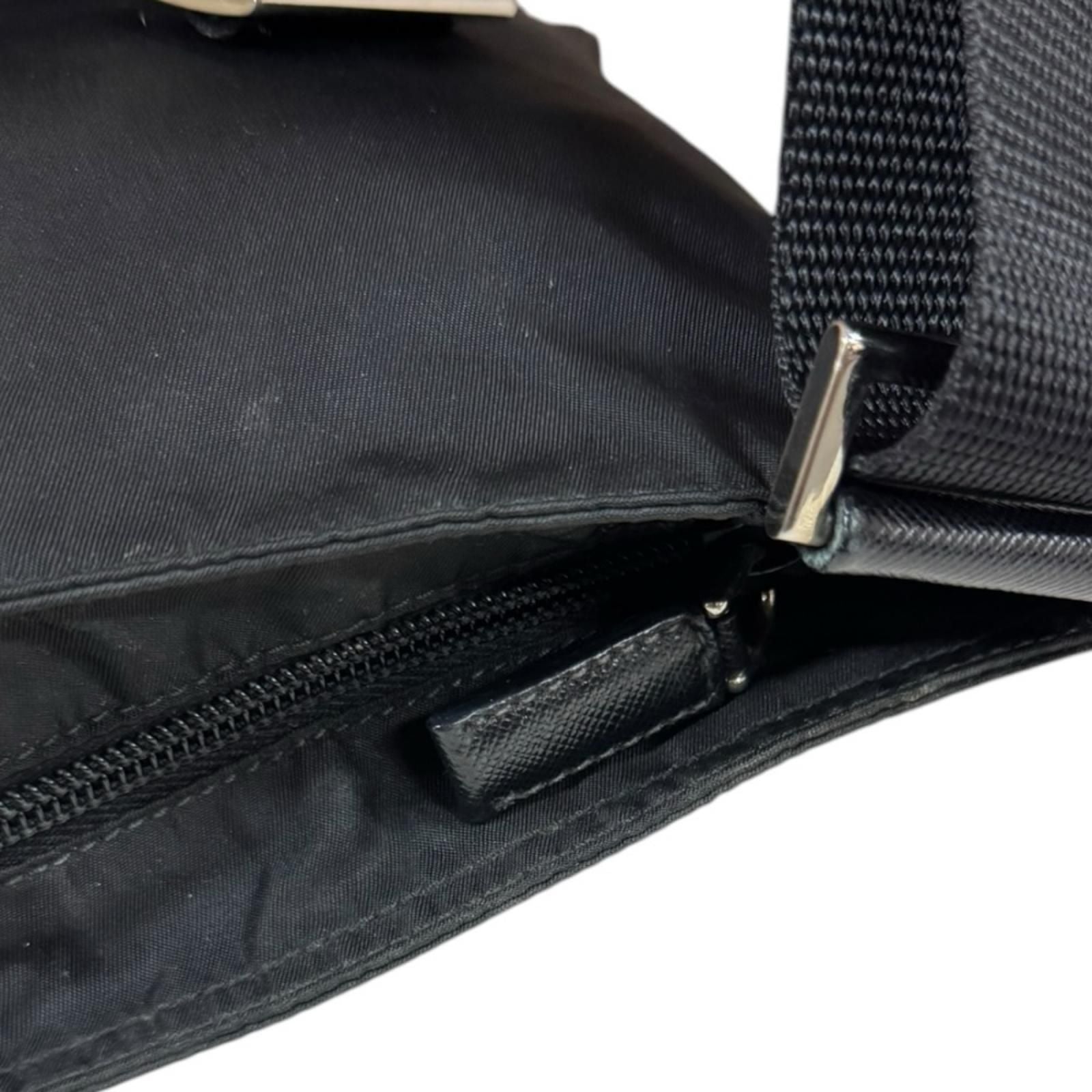 Prada Shoulder Bag Nylon Black — view 9