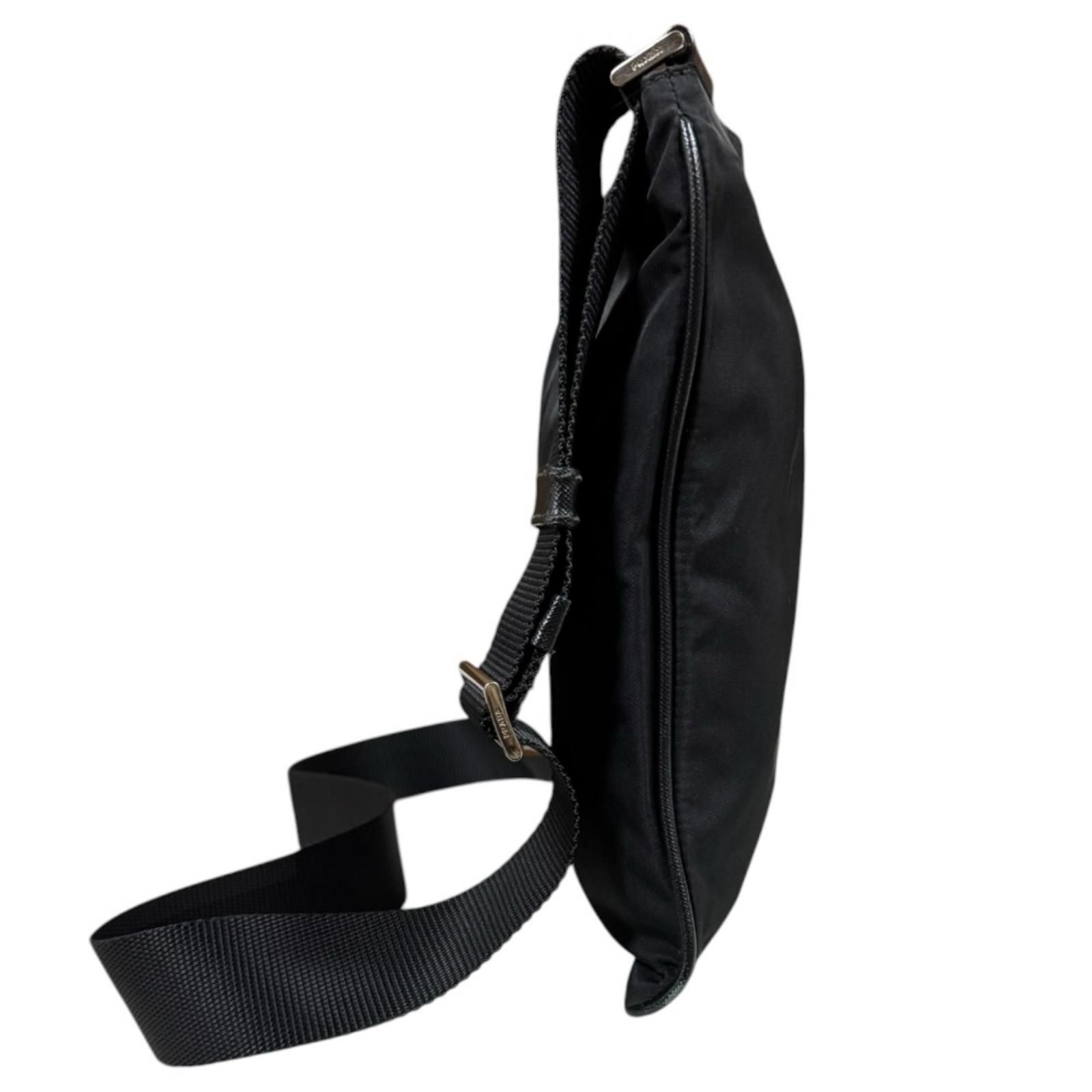 Prada Shoulder Bag Nylon Black — view 4