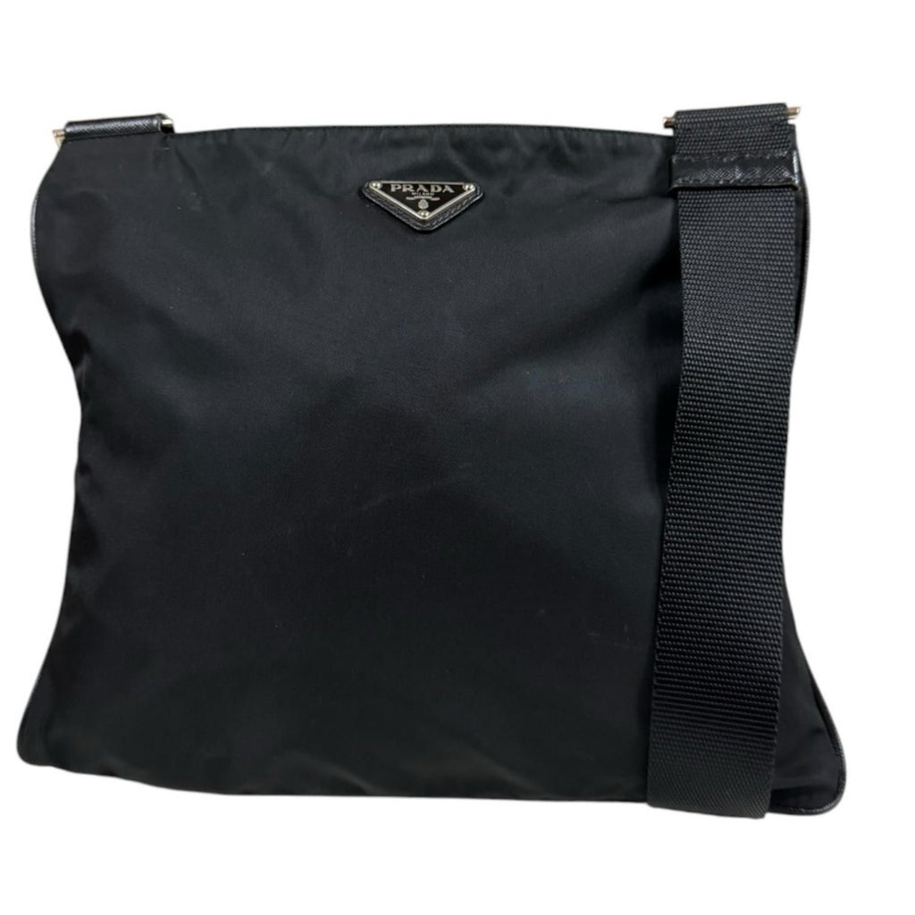 Prada Shoulder Bag Nylon Black