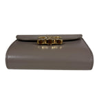 Celine Small Flap Wallet Triomphe Trifold Leather — view 5
