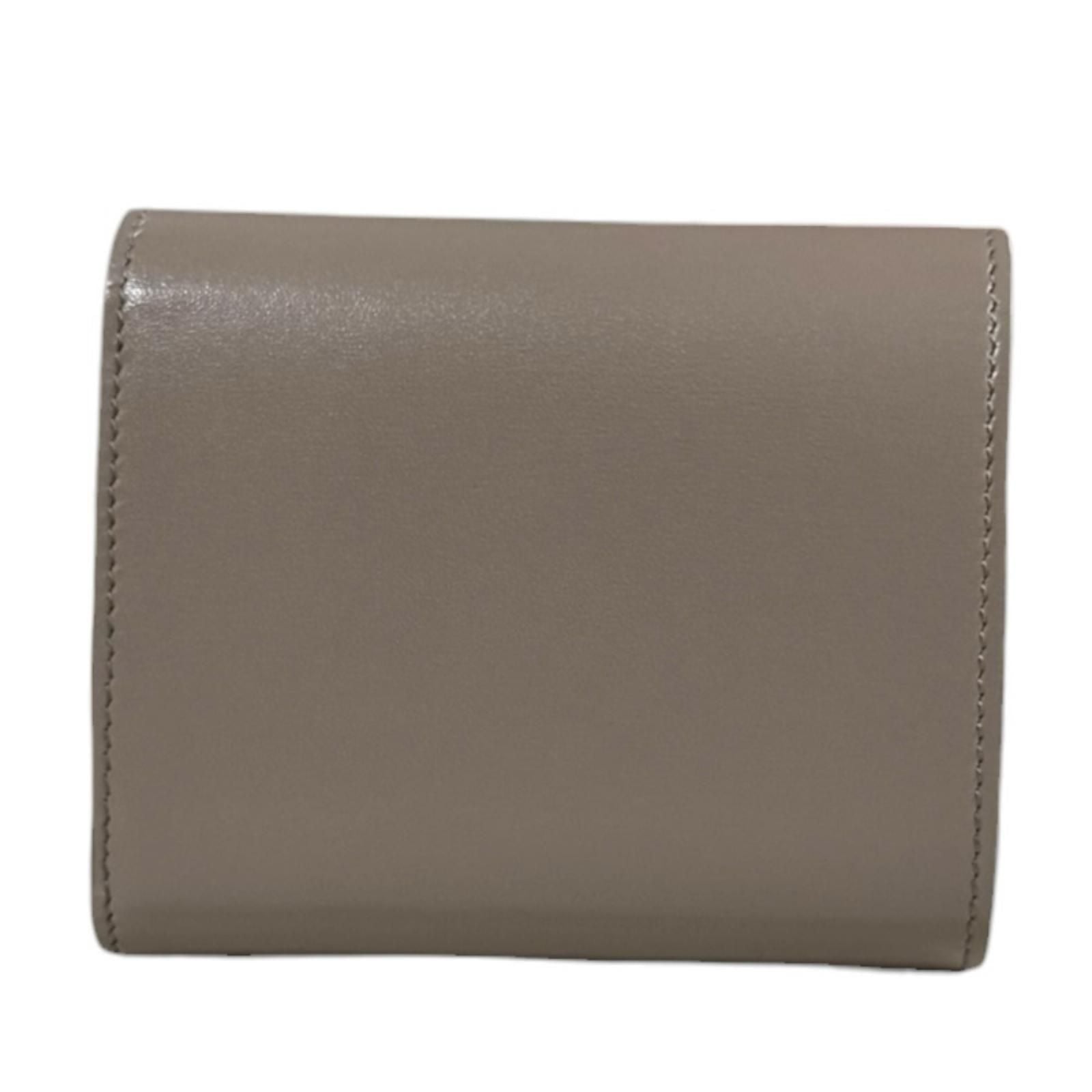 Celine Small Flap Wallet Triomphe Trifold Leather — view 2
