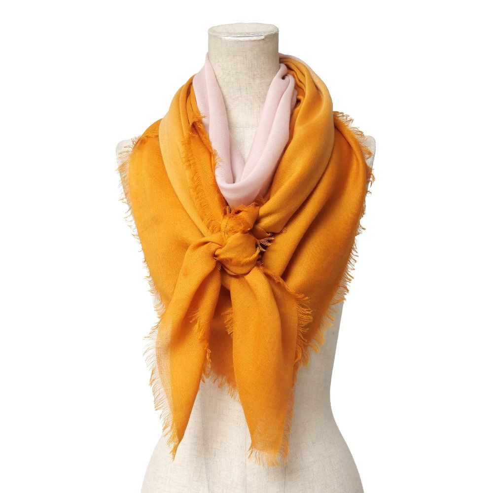 Bottega Veneta Shawl Scarf Fringe Gradient — view 2