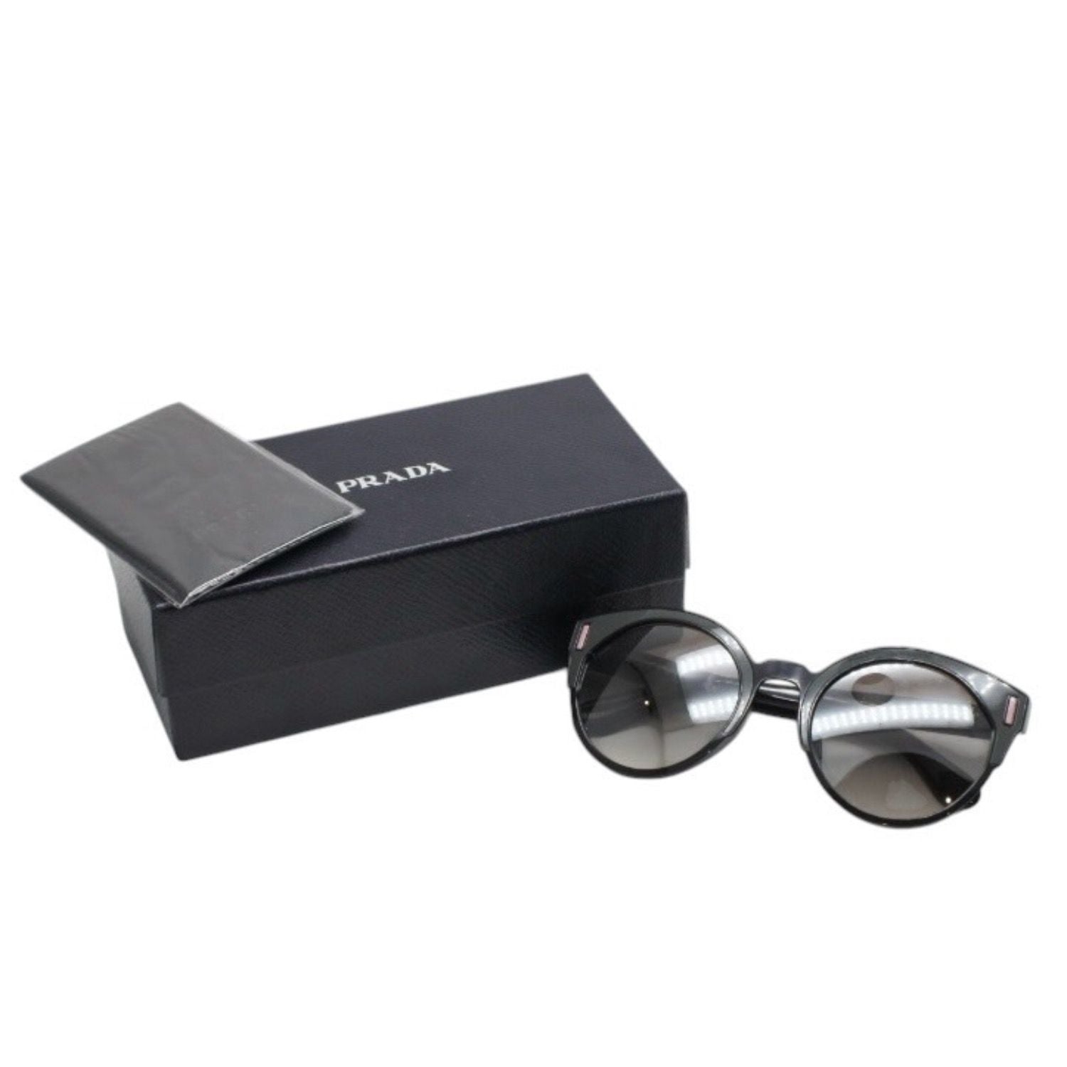 Prada Sunglasses 53 22 Eyewear Black Green