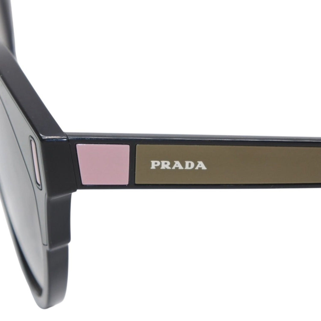 Prada Sunglasses 53 22 Eyewear Black Green — view 8