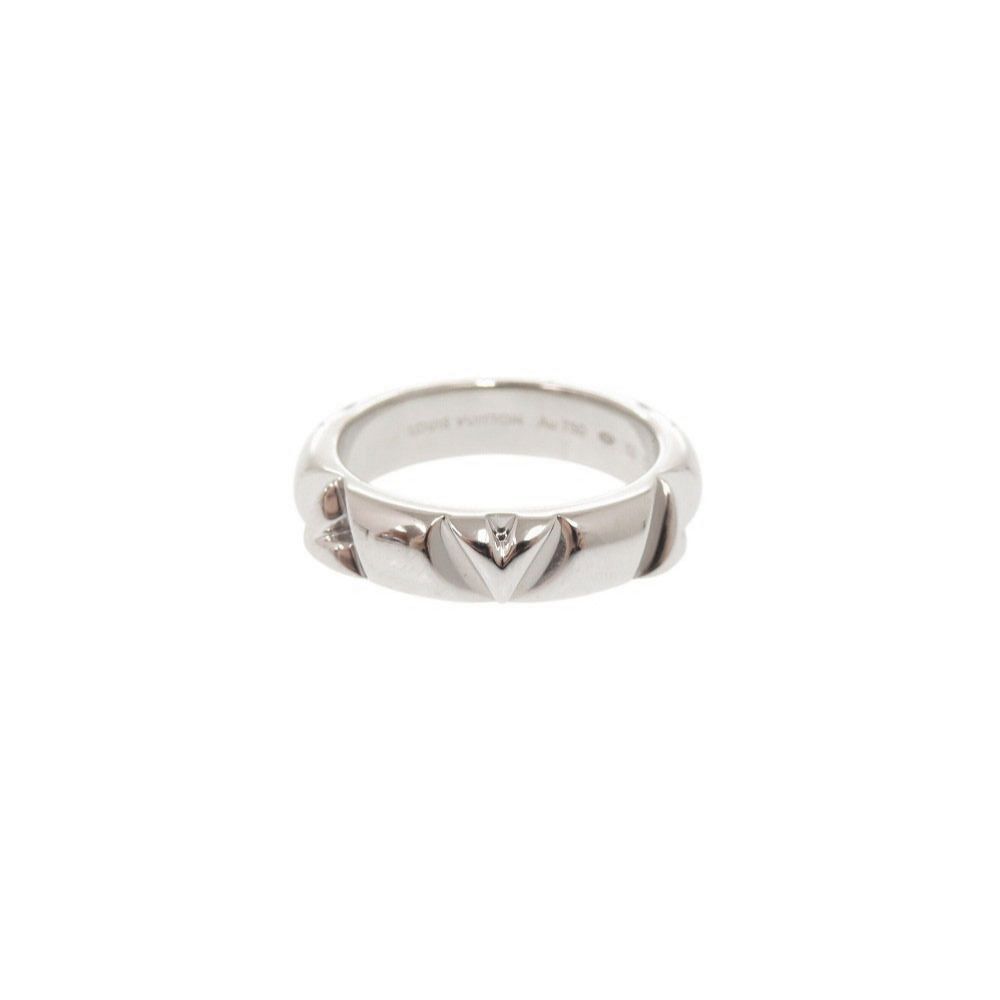 Louis Vuitton LV Volt Multi 53 18k White Gold Ring