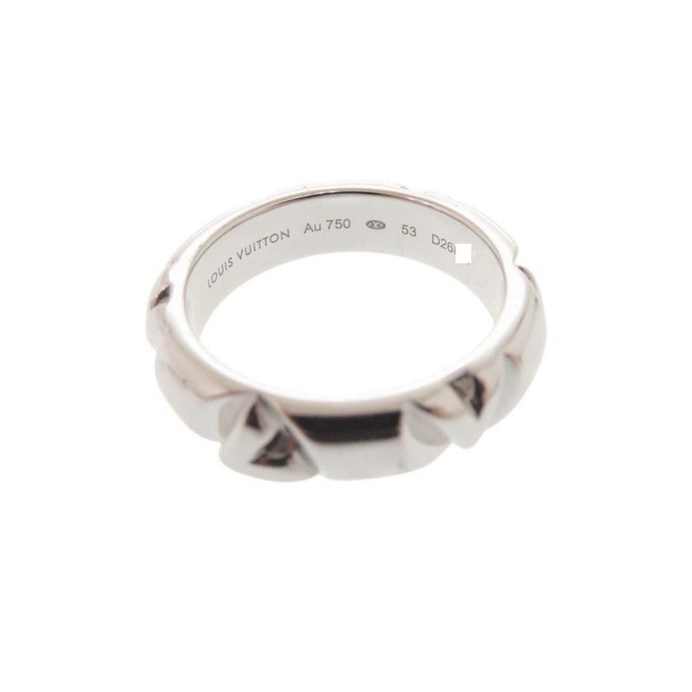 Louis Vuitton LV Volt Multi 53 18k White Gold Ring