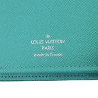 Louis Vuitton Portefeuille Brazza NM Monogram Eclipse IC Turquoise Gray Wallet — view 9