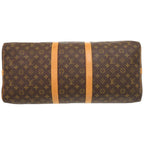 Louis Vuitton Keepall Bandouliere 55 Monogram Boston Bag — view 3