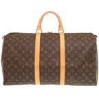 Louis Vuitton Keepall 50 Monogram Boston Bag