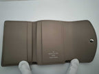 Louis Vuitton Trifold Wallet Portefeuille Iris XS Gale Mahina Silver — view 8