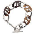 Hermes Chaine de PM Chain Bracelet T2