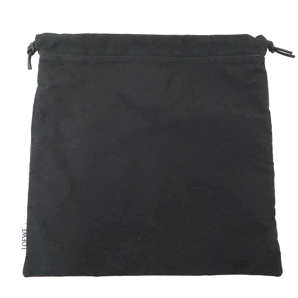 Loewe Paula's Ibiza Flower Print Drawstring Pouch Black — view 2
