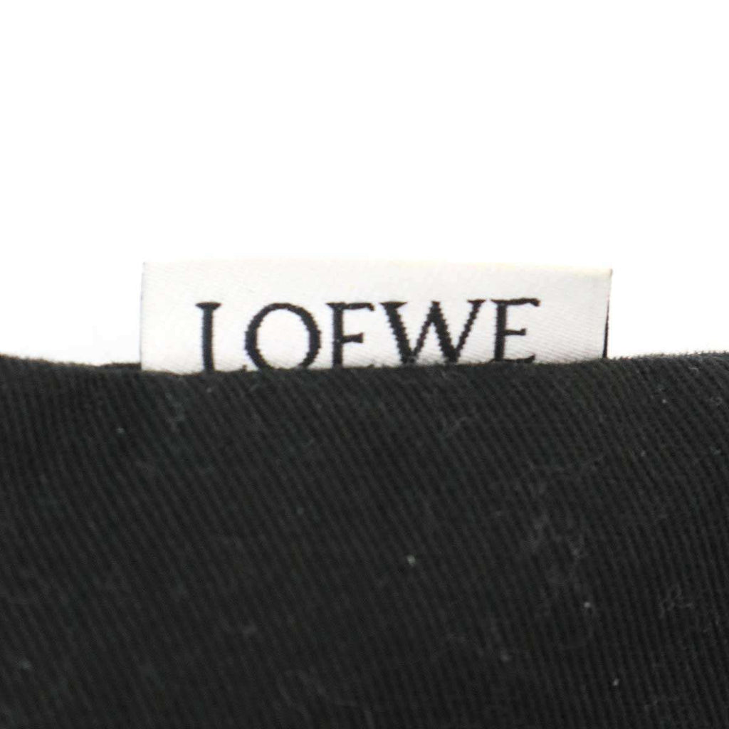 Loewe Paula's Ibiza Flower Print Drawstring Pouch Black — view 6