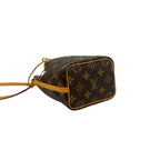 Louis Vuitton Nano Noe Monogram Logo Pattern Leather Mini Shoulder Bag Pochette — view 7