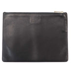 Loewe Anagram Leather Pouch Black — view 2