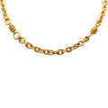 Chanel CC Logo Long Necklace Gold Plated