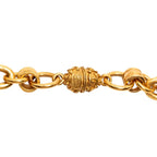 Chanel CC Logo Long Necklace Gold Plated — view 4