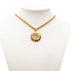 Chanel Logo CC Vintage Necklace Gold Plated — view 6