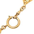 Chanel Mademoiselle Quilted Diamond Necklace Gold Plated — view 4