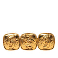 Chanel CC Logo Vintage Brooch 94 Gold Plated