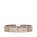 Hermes Click PM Bracelet Silver Gray Metal Enamel — view 3