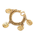 Chanel Logo CC 31 Rue Cambon Paris Bracelet Gold Plated