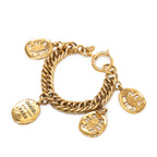Chanel Logo CC 31 Rue Cambon Paris Bracelet Gold Plated