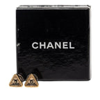 Chanel CC Logo Triangle Earrings 00c Plated — view 4