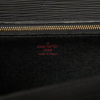 Louis Vuitton Epi Monceau Handbag Noir Black Leather — view 5