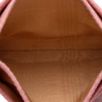 Chanel CC Logo Card Case Pink Caviar Leather — view 4