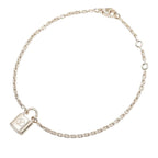 Louis Vuitton Silver Lockit Bracelet