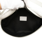 Louis Vuitton Damier Infini Canvas Bum Bag Blanc White Leather — view 4