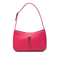 Saint Laurent Hobo Shoulder Bag Pink Leather