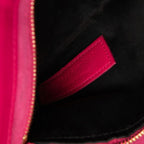 Saint Laurent Hobo Shoulder Bag Pink Leather — view 6