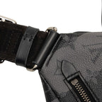 Louis Vuitton Monogram Stripe Eclipse Modular Sling Belt Bag Cross Black Gray — view 6