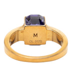 Louis Vuitton Bague Gamble Ring Gold Purple Swarovski — view 4