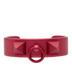 Hermes Collier de Chien Medley Sunset Bangle T2 Pink Aluminum Bracelet