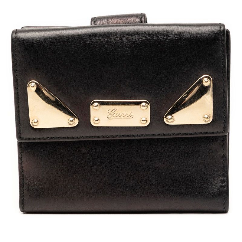 Gucci Bifold Wallet Black Leather