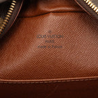 Louis Vuitton Monogram Cite MM Shoulder Bag Brown Leather — view 6