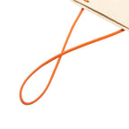 Hermes Aline PM Shoulder Bag Beige Orange Toilet Blanc Leather — view 4