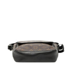 Louis Vuitton Monogram Macassar Bus PM Crossbody Shoulder Bag Brown Black — view 3