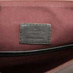 Louis Vuitton Monogram Macassar Bus PM Crossbody Shoulder Bag Brown Black — view 5