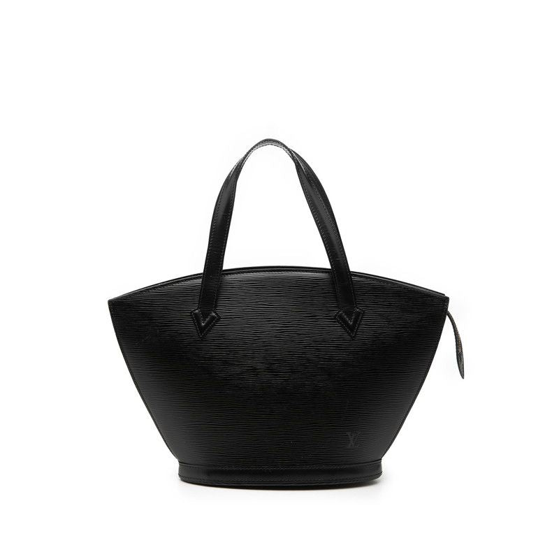 Louis Vuitton Epi Saint Jacques Tote Noir Black Leather